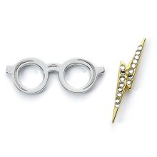 Glasögon / Blixt Broscher (2st) Harry Potter