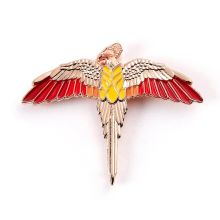 Fawkes Brosch (Roséguldpläterad) Harry Potter