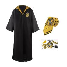 Hufflepuff Kappa, Slips & Tatueringar (Vuxen) Harry Potter