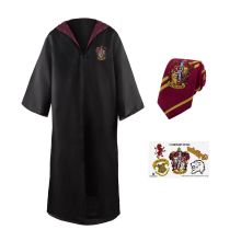 Gryffindor Kappa, Slips & Tatueringar (Vuxen) Harry Potter