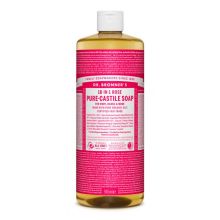 Flytande tvål Dr Bronner's 945 ml Rosor