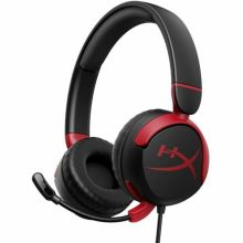 Spelhörlurar med mikrofon HyperX Cloud Mini Svart Barn