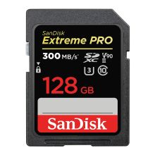 SDXC Minneskort SanDisk SDSDXDK-128G-GN4IN 128 GB SDXC UHS-II