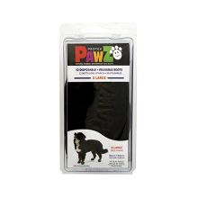 Skor Pawz Hund 12 antal Svart Storlek XL