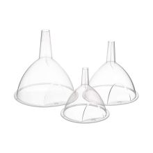 Tratt Secret de Gourmet Transparent Plast (3 Delar)