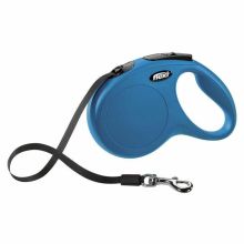DoHundkoppel Flexi New Classic 5m Blå Storlek M