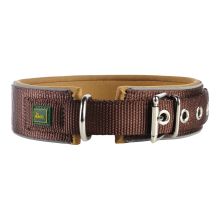 Hundhalsband Hunter Neoprene Reflect Brun (39-46 cm)