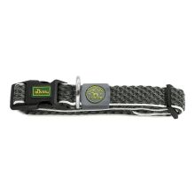 Hundhalsband Hunter Basic Tråd Antracitgrå Storlek S (30-43 cm)