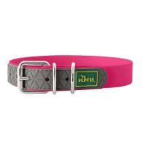 Hundhalsband Hunter Convenience Rosa Storlek M (38-46 cm)