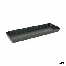 Avtagbar form Quttin Svart Kolstål 35 x 11 x 2,6 cm (12 antal)