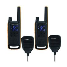 Walkie-Talkie Motorola T82 Extreme RSM (2 Pcs) Svart Gul