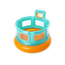 Bestway Hoppborg Uppblåsbar Spel med Bollar 152x152x117 cm +3 År Inomhus och Trädgård 52344