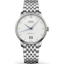 Herrklocka Mido BARONCELLI Silvrig (Ø 40 mm)