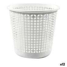Papperskorg Dem Office Vit (12 antal) (ø 27 x 25,5 cm)
