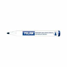 Tuschpennor Milan Whiteboard Blå (12 Delar)
