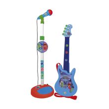 Gitarr för barn PJ Masks Mikrofon Blå