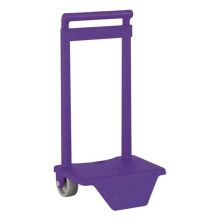 Ryggsäck på hjul Safta Violett 18 x 54 x 16 cm