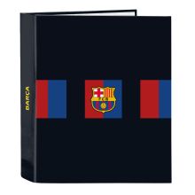 Ringpärm F.C. Barcelona Rödbrun Marinblå A4 27 x 33 x 6 cm