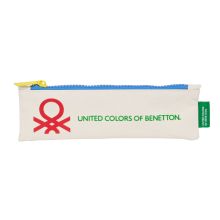 Skolväska Benetton Topitos Vit (20 x 6 x 1 cm)