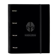 Ringpärm The Mandalorian Svart (27 x 32 x 3.5 cm)