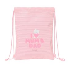 Skopåse med remmar Safta Love Rosa (26 x 34 x 1 cm)