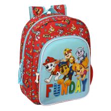 Barnryggsäck The Paw Patrol Funday Röd Ljusblå (26 x 34 x 11 cm)