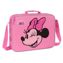 Skolväska Minnie Mouse Loving Rosa