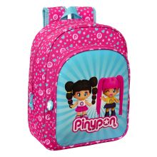Skolryggsäck Pinypon Blå Rosa 26 x 34 x 11 cm