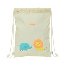 Skopåse med remmar Safta Selva Vit 26 x 34 x 1 cm
