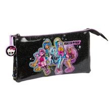 Skolväska Monster High Svart 22 x 12 x 3 cm