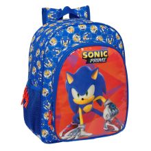 Skolryggsäck Sonic Prime Blå 32 x 38 x 12 cm