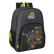 Skolryggsäck Teenage Mutant Ninja Turtles Svart Grå 33 x 42 x 14 cm