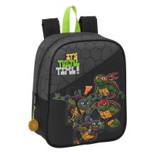 Skolryggsäck Teenage Mutant Ninja Turtles Svart Grå 22 x 27 x 10 cm