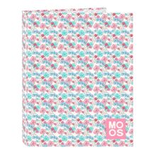 Ringpärm Moos Flores Multicolour A4 26.5 x 33 x 4 cm