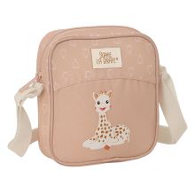 Axelväska Sophie la Girafe Beige 16 x 18 x 4 cm