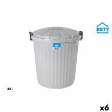Papperskorg 43 L (6 antal)