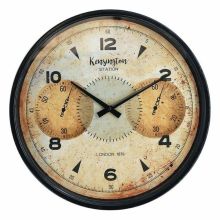 Klocka Versa Trä MDF/Metall (39 x 5,2 x 39 cm)