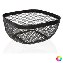 Fruktskål Metall Stål (26,5 x 12,5 x 26,5 cm) Vit