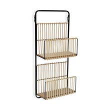 Tidningsställ Versa Metall Harts Trä MDF 12 x 68 x 32 cm Modern