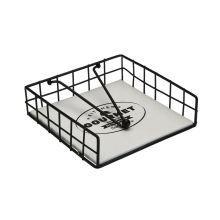 Servetthållare Versa Gourmet Stål 18 x 7 x 18 cm