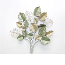 Väggdekoration DKD Home Decor Metall Grön (102 x 7 x 108.6 cm)
