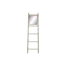 Handdukshängare golvmodell DKD Home Decor Speglar Metall Senap (55 x 3 x 190 cm)