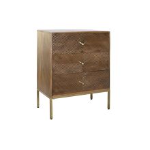 Kommod DKD Home Decor Metall Mangoträ (70 x 40 x 90 cm)