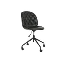Stol DKD Home Decor Svart Mörkgrå 47,5 x 57,5 x 83 cm