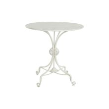 Sidobord DKD Home Decor 81 x 81 x 81,5 cm Metall Vit