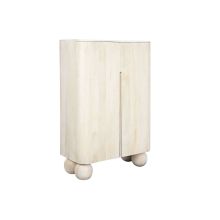 Skänk Home ESPRIT Vit 90 x 40 x 140 cm