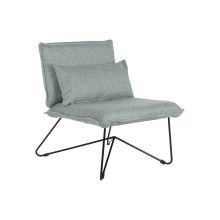 Fåtölj Home ESPRIT Svart Grön Metall 66 x 78 x 75 cm