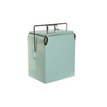 Bärbar kyl Home ESPRIT Grön PVC Metall Stål polypropen 17 L 32 x 24 x 43 cm