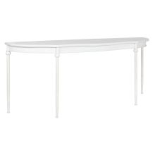 Konsol Home ESPRIT Gul Vit Metall 196 x 44 x 81 cm
