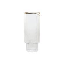 Kanna Home ESPRIT Transparent Gyllene Glas
